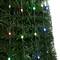 4ft. Pop Up Outdoor Artificial Christmas Tree, Color Chaning LED Lights